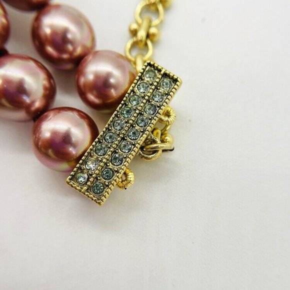 Heidi Daus Off To The Races Crystal Necklace NWOT - Picture 7 of 8